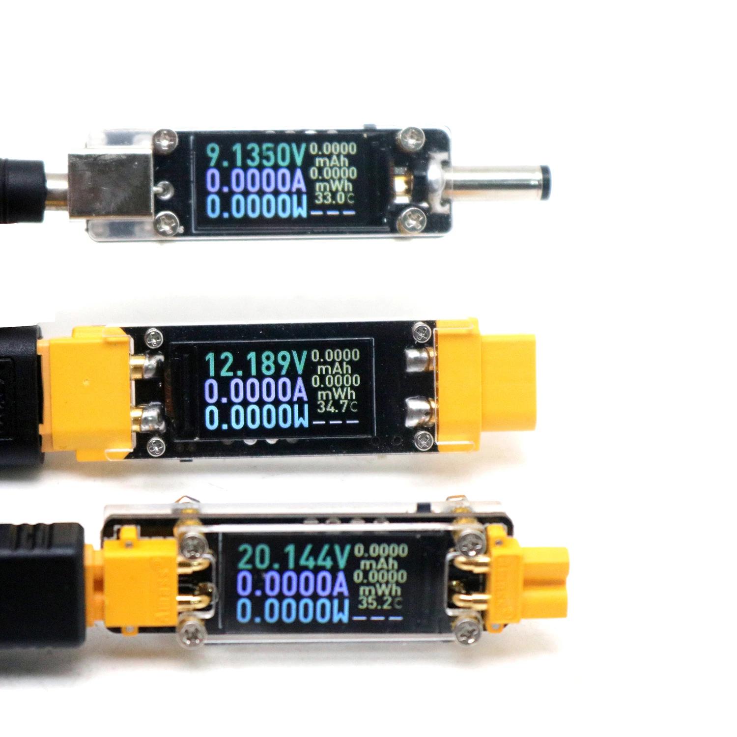 Drone Battery Voltage Checker - 20A DC XT30 / XT60 bidirektionaler
