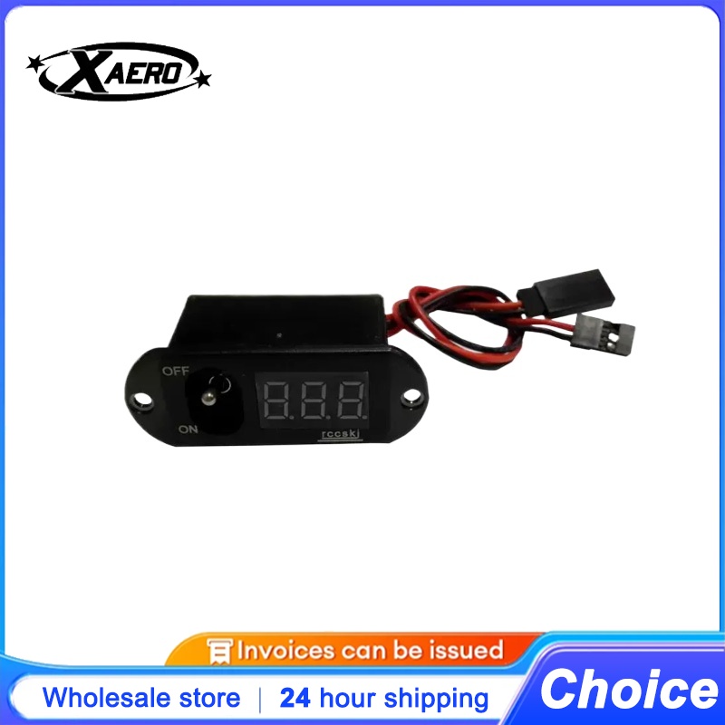 Drone Battery Voltage Checker - Xaero Hochstrom-Schalter mit Spannungsmesser für RC-Drohnen