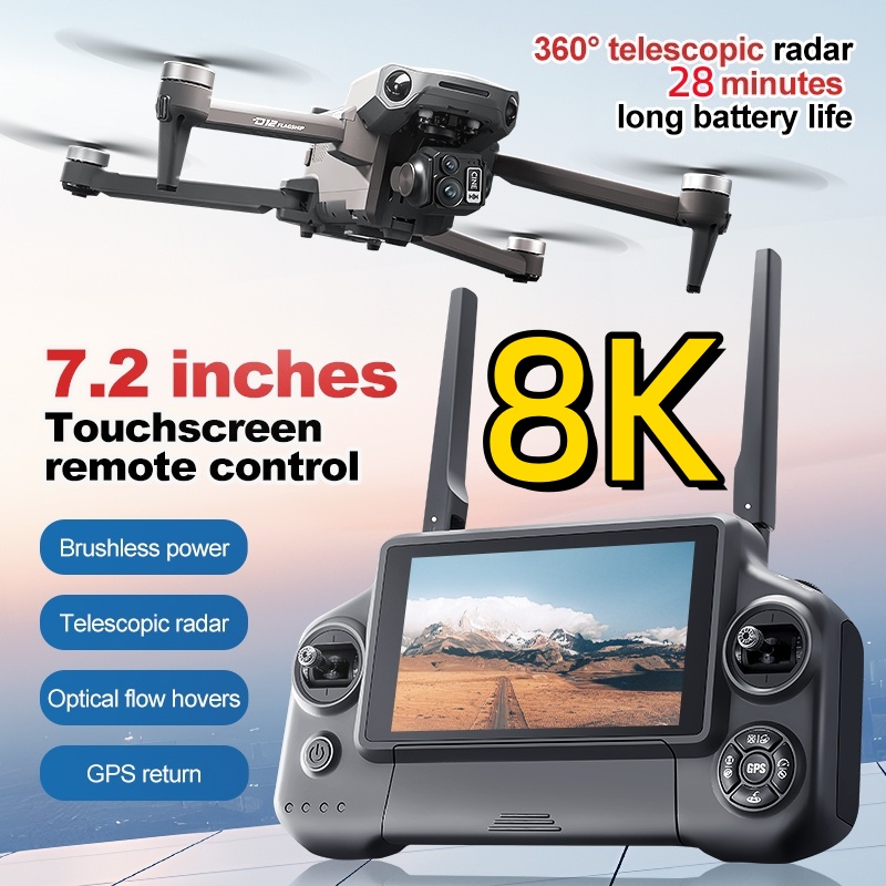 8K 3-Achsen-Gimbal Bürstenlose – Drone Battery Box Bewertung und Preis