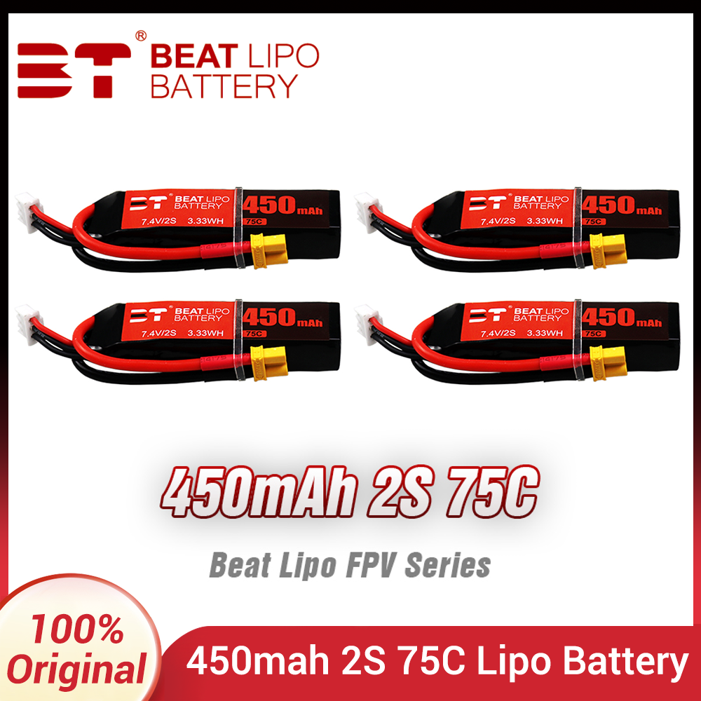 BEAT 2S 7,4 V 450 mAh 75C LiPo – Drone Battery Li-Ion Bewertung und Preis
