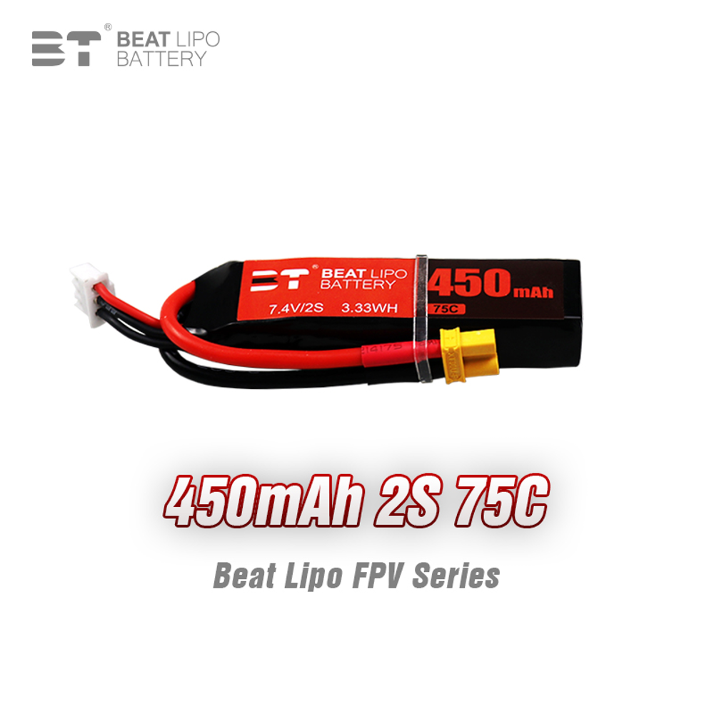BEAT 2S 7,4 V 450 mAh 75C LiPo – Drone Battery Li-Ion Bewertung und Preis
