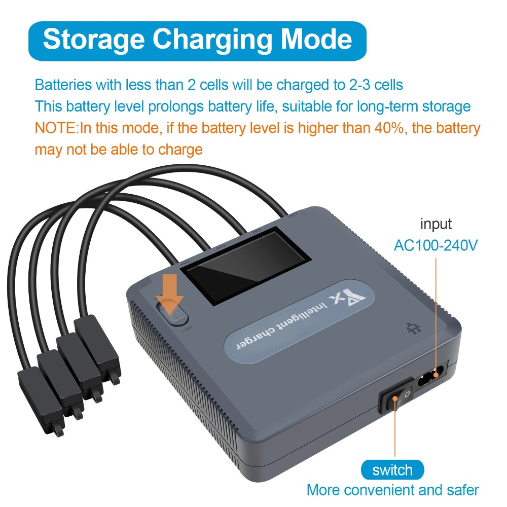6-in-1 Digital-Anzeige Akkulad – Drone Battery Smart Bewertung und Preis