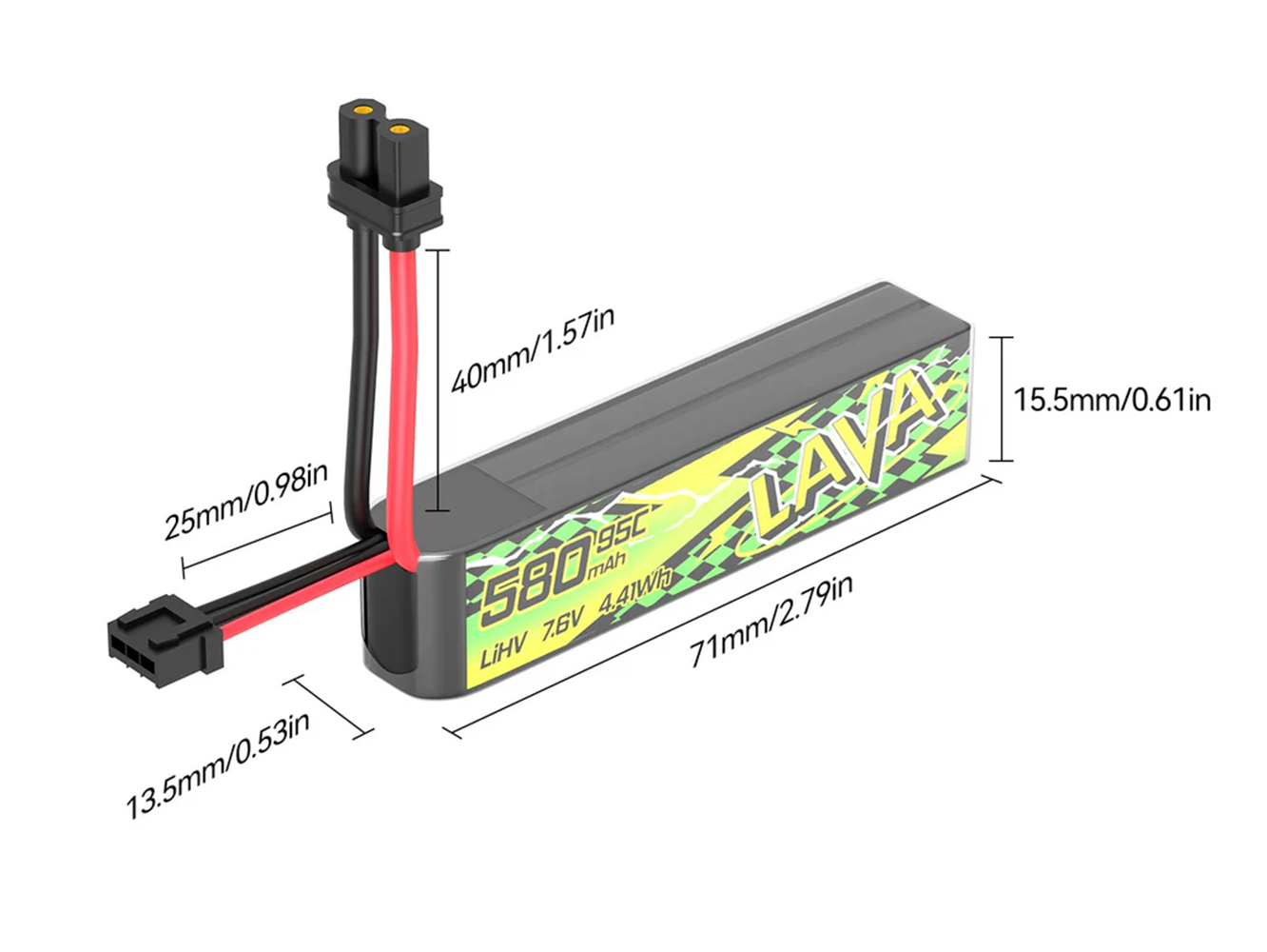 BETAFPV 95C LAVA II 2S Akku 58 – Drone Battery Li-Ion Bewertung und Preis