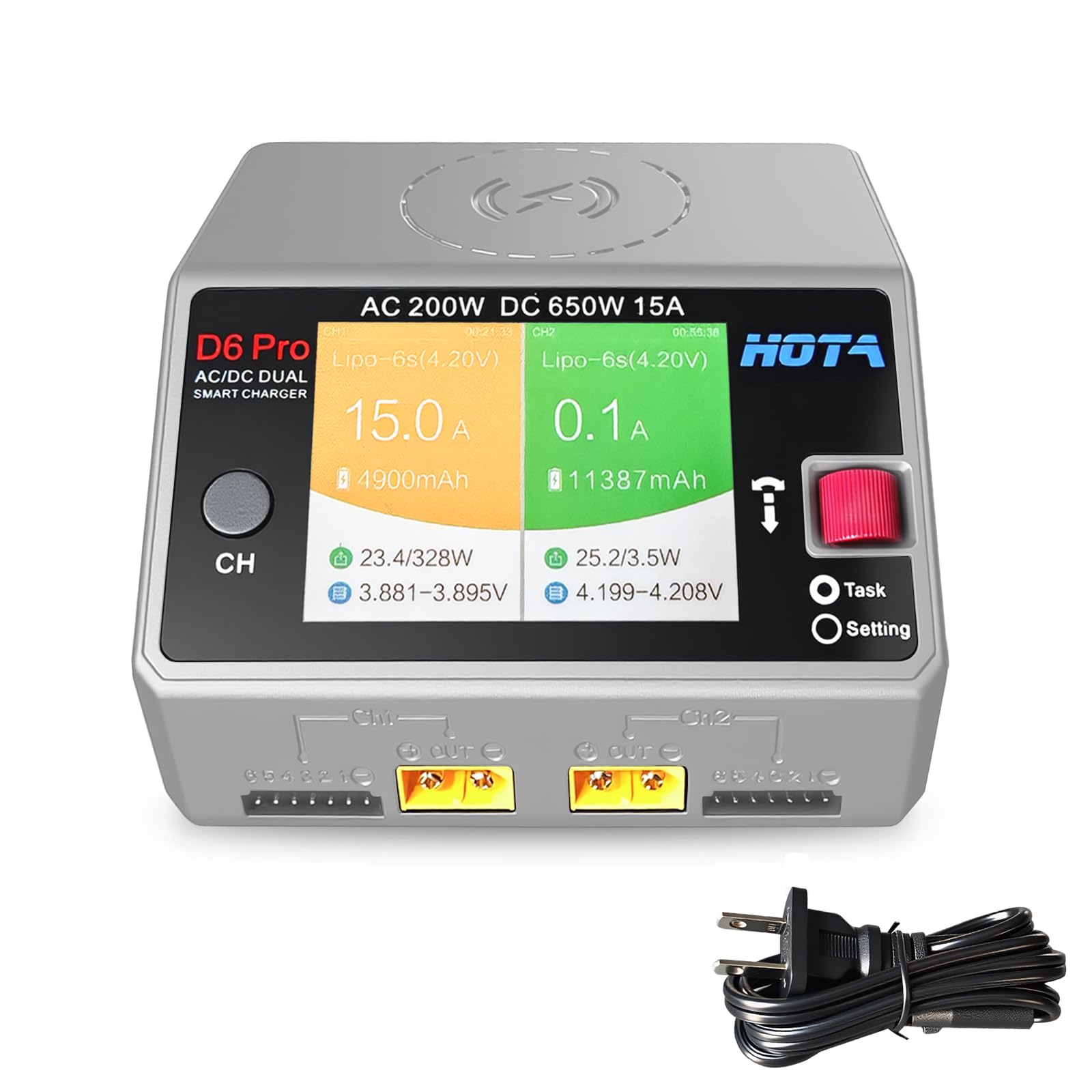NEUE HOTA D6 Pro Grau AC 200 w – Drone Battery Smart Bewertung und Preis