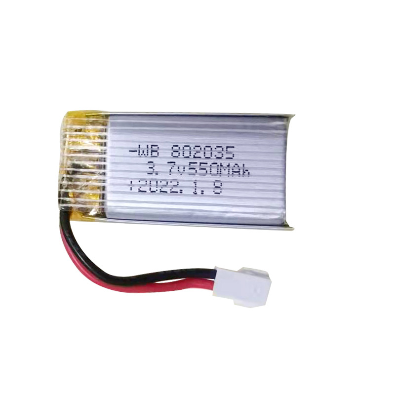 3,7 V 550 mAh 35C Lipo Batteri – Drone Battery Li-Ion Bewertung und Preis